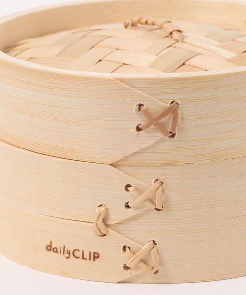 studio CLIP（スタディオクリップ）の「【daily CLIP】竹せいろ 蓋セット 15cm（キッチンツール・レディース・ナチュラル・FREE）」の7枚目の写真
