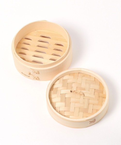 studio CLIP（スタディオクリップ）の「【daily CLIP】竹せいろ 蓋セット 15cm（キッチンツール・レディース・ナチュラル・FREE）」の9枚目の写真