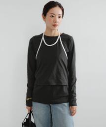 URBAN RESEARCH（アーバンリサーチ）の「レイヤードデザインカットソー（Tシャツ/カットソー・レディース）」