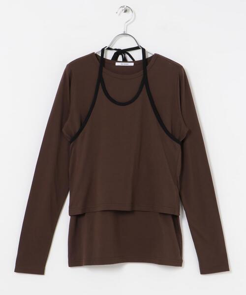 sullen abahouse レイヤードラインカットソー 楽天市場】レイヤード風カットソートップス tシャツ 長袖