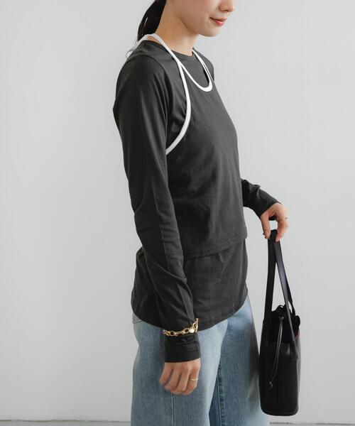 セール】レイヤードデザインカットソー（Tシャツ/カットソー）｜URBAN