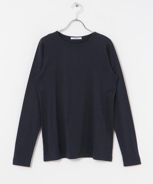 デザインカットソー 裾ドロストデザインカットソー/接触冷感/洗える(カットソー・Tシャツ
