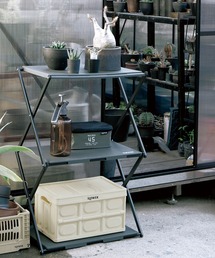 GLOBAL FORME CONCRETE（グローバルフォルムコンクリート）の「【SLOWER】フォールディング テーブルラック コンロッド（収納グッズ）」