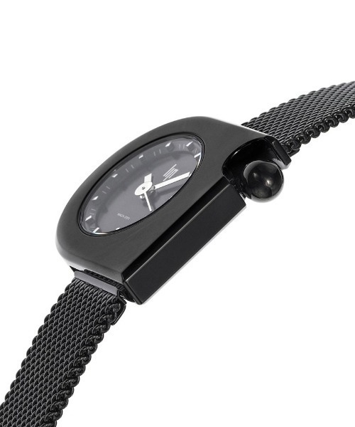 LIP（リップ）の「「LIP/リップ」マッハ 2000 ミニムーン ブラック ブラックメッシュ（アナログ腕時計・レディース・ブラック・FREE）」の3枚目の写真