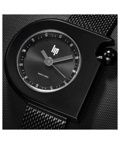 LIP（リップ）の「「LIP/リップ」マッハ 2000 ミニムーン ブラック ブラックメッシュ（アナログ腕時計・レディース・ブラック・FREE）」の5枚目の写真