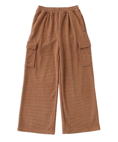 n'OrLABEL（ノアールレーベル）の「『裏ベロアコーデュロイカーゴパンツ』（カーゴパンツ・レディース・チャコール/モカ/キャメル/ブラック・2/1）」の20枚目の写真