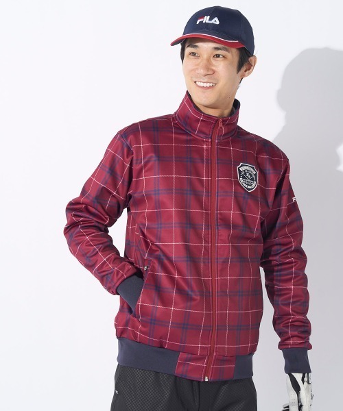 【セール】【FILA GOLF/フィラゴルフ】ボンディングスタンドブルゾン ゴルフ 防風（ブルゾン）｜FILA GOLF（フィラゴルフ ）