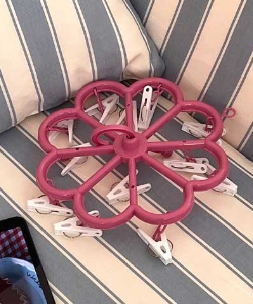 Made in I（メイドインアイ）の「flower pinch hanger（ランドリーグッズ・レディース・イエロー/ピンク/グリーン/ホワイト・FREE）」の10枚目の写真