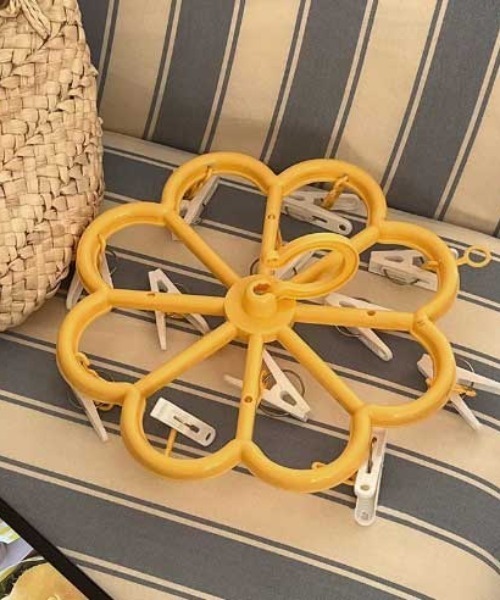 Made in I（メイドインアイ）の「flower pinch hanger（ランドリーグッズ・レディース・イエロー/ピンク/グリーン/ホワイト・FREE）」の12枚目の写真