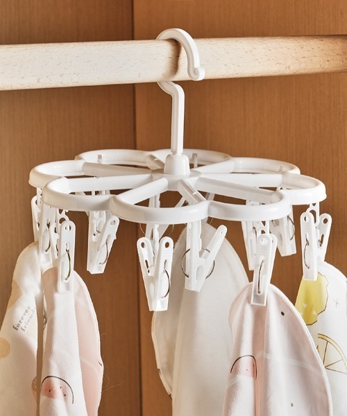 Made in I（メイドインアイ）の「flower pinch hanger（ランドリーグッズ・レディース・イエロー/ピンク/グリーン/ホワイト・FREE）」の15枚目の写真