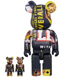 BE@RBRICK（ベアブリック）の「BE@RBRICK LEVI'S(R) BANNER 100％ & 400％（フィギュア）」