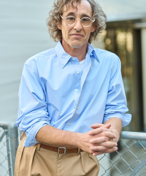 Lui's(ルイス)の「CHEMISE Lui's タイプライター L/S Big shirts(シャツ/ブラウス・メンズ・ホワイト/サックスブルー/バイオレット・FREE)」の7枚目の写真