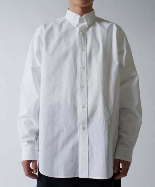 Lui's(ルイス)の「CHEMISE Lui's タイプライター L/S Big shirts(シャツ/ブラウス・メンズ・ホワイト/サックスブルー/バイオレット・FREE)」の14枚目の写真