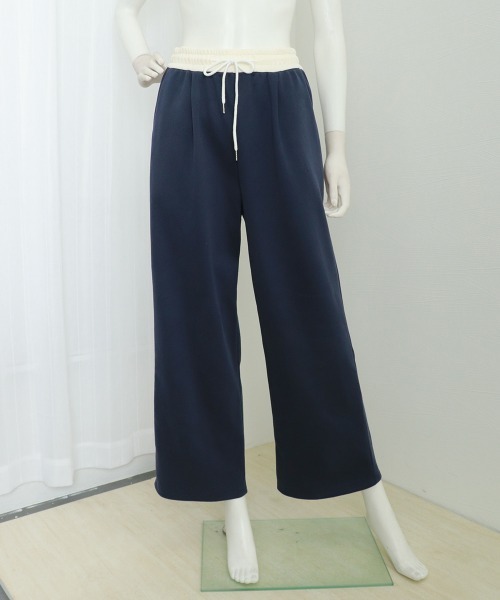 Miniministore(ミニミニストア)の「スウェットパンツ レディース セミワイド(カーゴパンツ・レディース・ブラック/ネイビー・M/XL/S/L)」の14枚目の写真