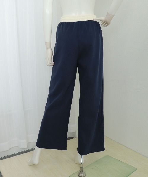 Miniministore(ミニミニストア)の「スウェットパンツ レディース セミワイド(カーゴパンツ・レディース・ブラック/ネイビー・M/XL/S/L)」の16枚目の写真