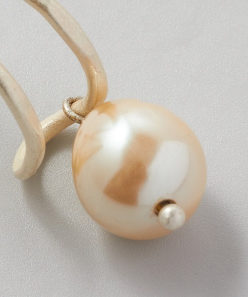 collex（コレックス）の「【Ljud/ユード】ガラスドロップパールクロス 2WAYイヤーカフ（イヤーカフ・レディース・ゴールド/シルバー・フリー）」の9枚目の写真