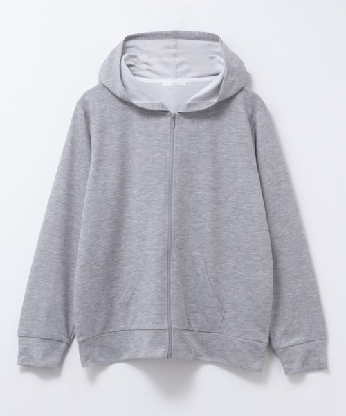 NAVY(ネイビー)の「NAVY SARARI 【UVカット】ドライジップパーカ(パーカー・レディース・イエロー/オートミール/杢グレー/パープル・XL/L/M)」の20枚目の写真