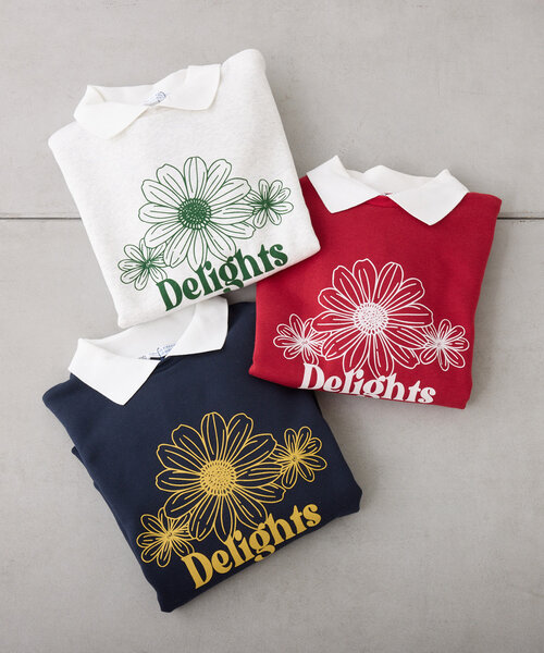 Another Branch olive des olive(アナザーブランチオリーブデオリーブ)の「衿つき裏起毛トレーナー(Tシャツ/カットソー・レディース・トップグレー/レッド/ネイビー・FREE)」の19枚目の写真