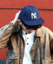 SiNCERE（シンシア）の「〈Cooperstown/クーパーズタウン〉Ball Cap/帽子 NYブラックヤンキース キャップ（キャップ）」