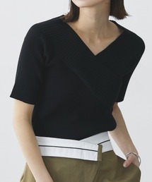 nissen（ニッセン）の「カシュクールリブニット（ニット/セーター）」