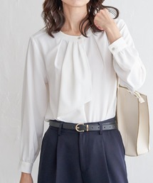 IKKA LOUNGE | ドレープタイブラウス(シャツ/ブラウス)