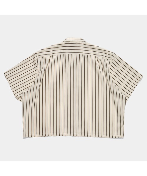 APPLEBUM ビッグストライプ Tシャツ ポリエステル アップルバム Big Sleeve Stripe Aloha Shirt（シャツ/ブラウス）｜APPLEBUM