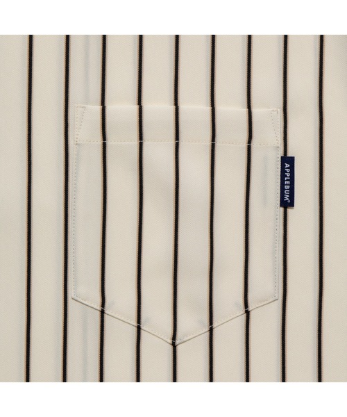 APPLEBUM（アップルバム）の「Big Sleeve Stripe Aloha Shirt（シャツ/ブラウス・メンズ・ネイビー/アイボリー・LARGE/MEDIUM/X-LARGE）」の8枚目の写真