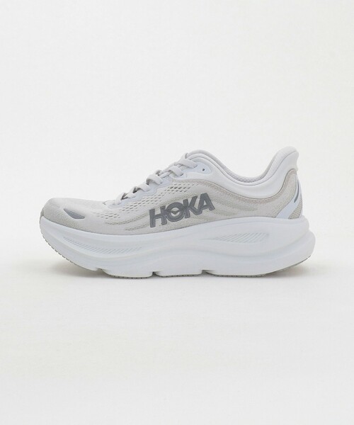 HOKA(ホカ)の「<HOKA>ボンダイ 9 スニーカー(スニーカー・レディース・ブラック/ライトグレー/ベージュ・23.5cm/24cm/24.5cm/23cm/25cm)」の14枚目の写真