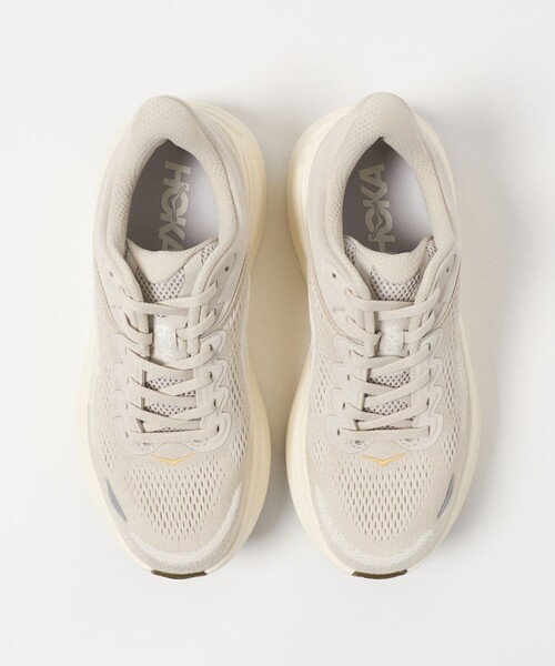 HOKA(ホカ)の「<HOKA>ボンダイ 9 スニーカー(スニーカー・レディース・ブラック/ライトグレー/ベージュ・23.5cm/24cm/24.5cm/23cm/25cm)」の19枚目の写真