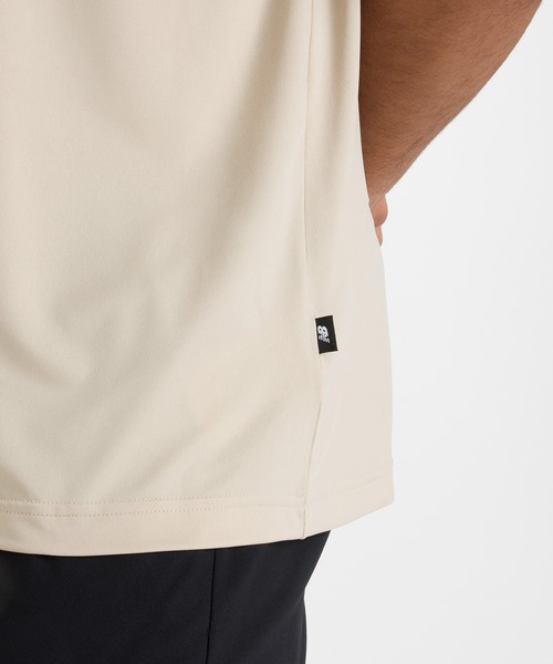 NEW BALANCE(ニューバランス)の「ショートスリーブTシャツ(Tシャツ/カットソー・メンズ・サンドグレー/オフホワイト/ブラック・SMALL/MEDIUM/LARGE/X-LARGE/XX-LARGE)」の17枚目の写真