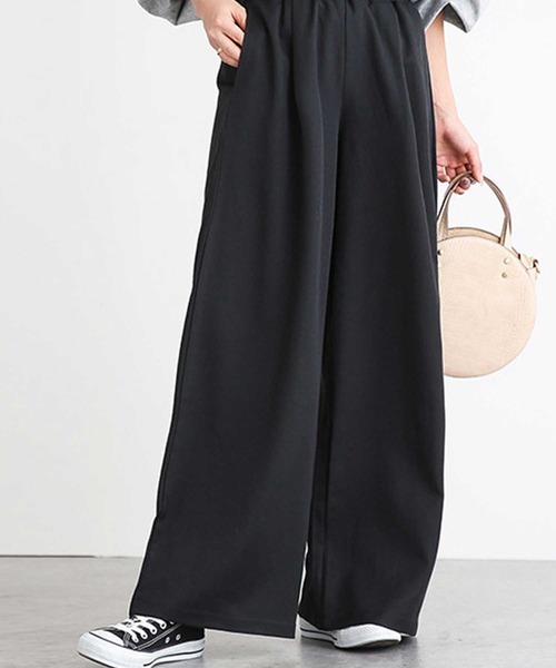 CADBURY（キャドバリー）の「ｷﾞｬｻﾞｰﾀｯｸﾌﾚｱｻｲﾄﾞﾊﾟﾝﾂ（その他パンツ・レディース・アイボリー/ブラック/グレー/ベージュ/ネイビー・MEDIUM/LARGE/X-LARGE）」の6枚目の写真