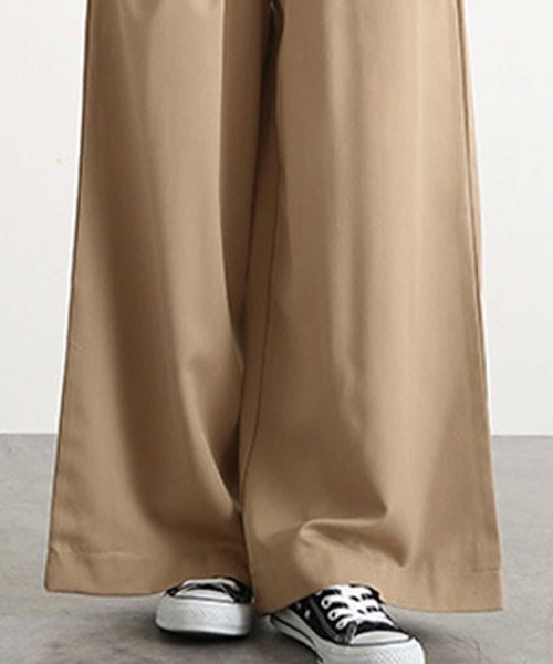 CADBURY（キャドバリー）の「ｷﾞｬｻﾞｰﾀｯｸﾌﾚｱｻｲﾄﾞﾊﾟﾝﾂ（その他パンツ・レディース・アイボリー/ブラック/グレー/ベージュ/ネイビー・MEDIUM/LARGE/X-LARGE）」の16枚目の写真