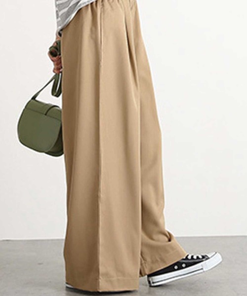 CADBURY（キャドバリー）の「ｷﾞｬｻﾞｰﾀｯｸﾌﾚｱｻｲﾄﾞﾊﾟﾝﾂ（その他パンツ・レディース・アイボリー/ブラック/グレー/ベージュ/ネイビー・MEDIUM/LARGE/X-LARGE）」の13枚目の写真