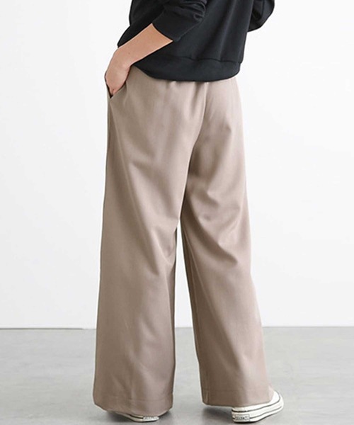 CADBURY（キャドバリー）の「ｷﾞｬｻﾞｰﾀｯｸﾌﾚｱｻｲﾄﾞﾊﾟﾝﾂ（その他パンツ・レディース・アイボリー/ブラック/グレー/ベージュ/ネイビー・MEDIUM/LARGE/X-LARGE）」の8枚目の写真