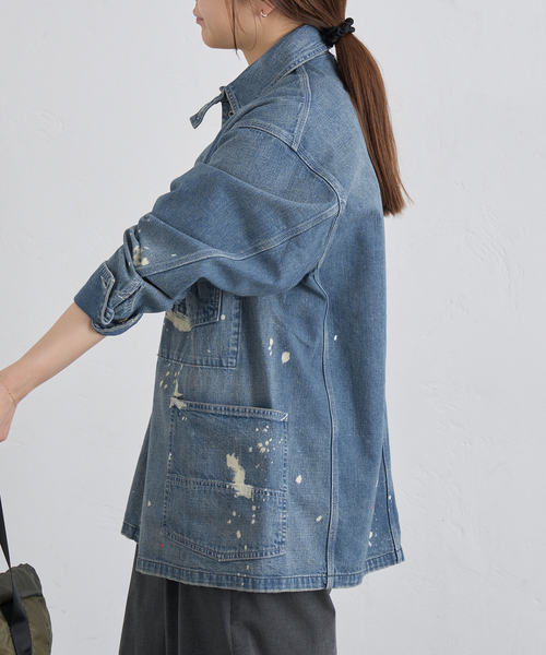 【Lee】LM5412 デニムジャケット Lee リー LM5412 LOCO JACKET ロコ カバーオール デニム