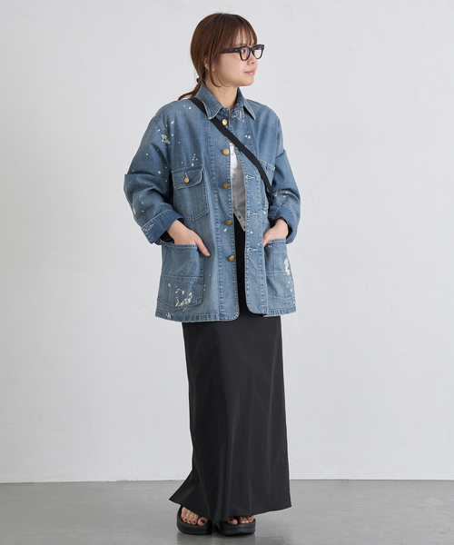 【Lee】LM5412 デニムジャケット Lee リー 91-J JELT DENIM カバーオール デニムジャケット