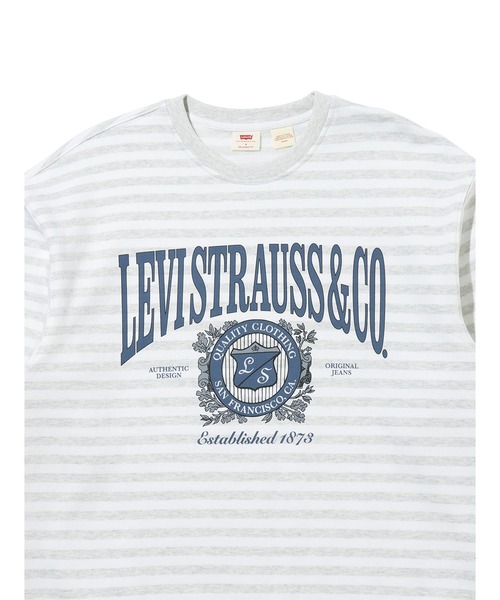 Levi's（リーバイス）の「Levi's/リーバイス グラフィック クルーネックスウェットシャツ（スウェット・メンズ・グレー・S/M/L/XL）」の4枚目の写真