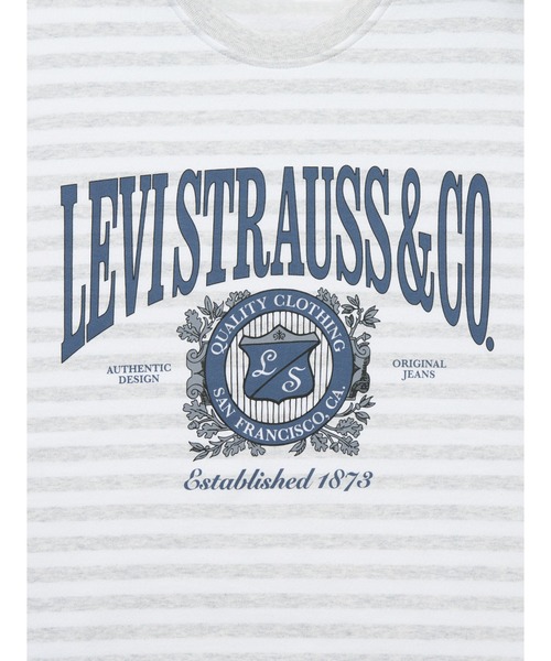 Levi's（リーバイス）の「Levi's/リーバイス グラフィック クルーネックスウェットシャツ（スウェット・メンズ・グレー・S/M/L/XL）」の7枚目の写真