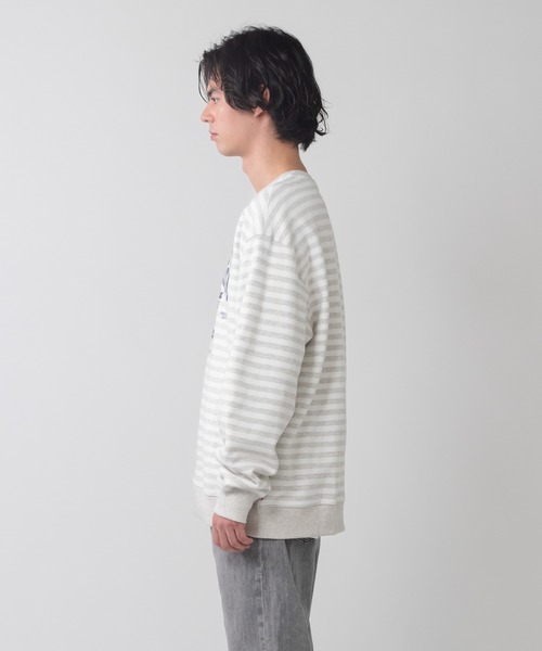 Levi's（リーバイス）の「Levi's/リーバイス グラフィック クルーネックスウェットシャツ（スウェット・メンズ・グレー・S/M/L/XL）」の9枚目の写真