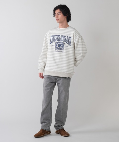 Levi's（リーバイス）の「Levi's/リーバイス グラフィック クルーネックスウェットシャツ（スウェット・メンズ・グレー・S/M/L/XL）」の11枚目の写真