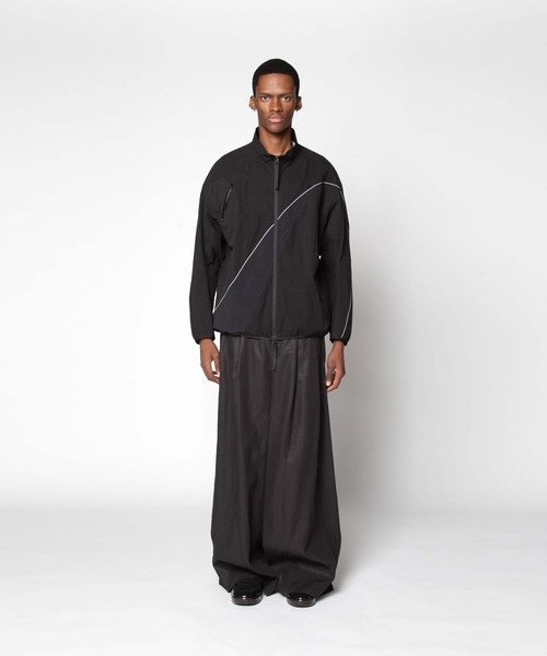 yoshiokubo（ヨシオクボ）の「yoshiokubo ヨシオクボ / FLASH LINE BLOUSON フラッシュラインブルゾン / YKS25502（ブルゾン・メンズ・ブラック/マルチ・2/3）」の3枚目の写真