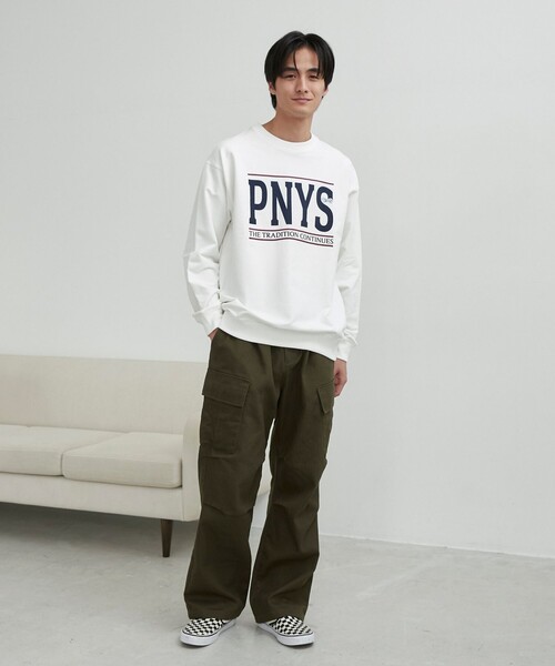 coen（コーエン）の「ミリタリーカーゴワイドパンツ（カーゴパンツ・メンズ・ブラック/オリーブ・M/L）」の12枚目の写真