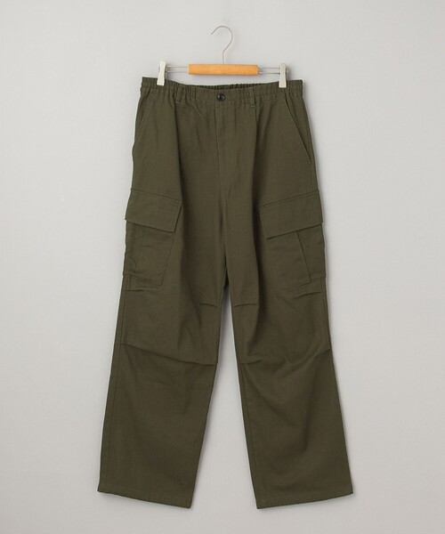 coen（コーエン）の「ミリタリーカーゴワイドパンツ（カーゴパンツ・メンズ・ブラック/オリーブ・M/L）」の20枚目の写真