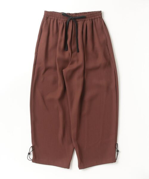 my beautiful landlet(マイビューティフルランドレット)の「【my beautiful landlet】CU/TRIXION 2WAY DOUBLE CLOTH WIDE PANTS(その他パンツ・メンズ・ネイビー/カーキ/ブラック/エンジ・1/0)」の17枚目の写真