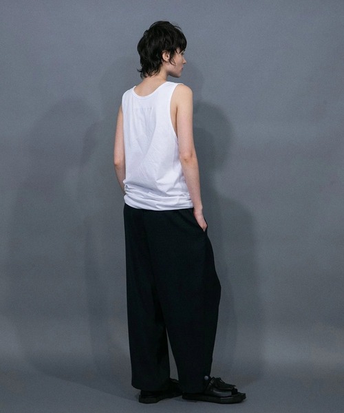 my beautiful landlet(マイビューティフルランドレット)の「【my beautiful landlet】CU/TRIXION 2WAY DOUBLE CLOTH WIDE PANTS(その他パンツ・メンズ・ネイビー/カーキ/ブラック/エンジ・1/0)」の10枚目の写真