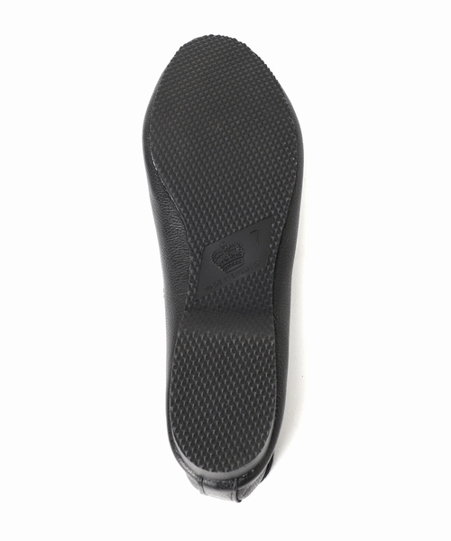 Spick & Span(スピックアンドスパン)の「CROWN / クラウン Bow Ballroom(バレエシューズ・レディース・ホワイト/ブラック・23.5cm/24.5cm/25.5cm)」の9枚目の写真