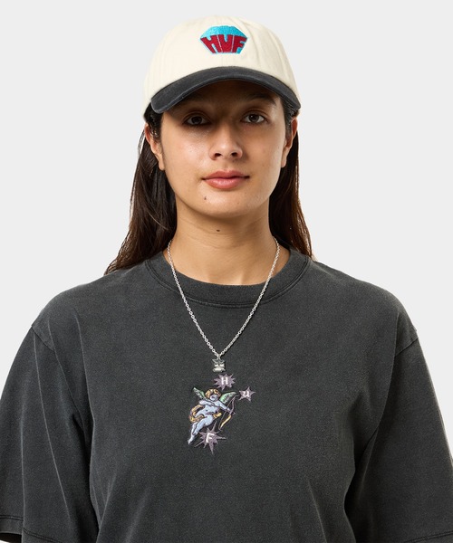 Huf ネックレス HUF ネックレス MEGABLAST NECKLACE / ハフ ロゴ シルバー