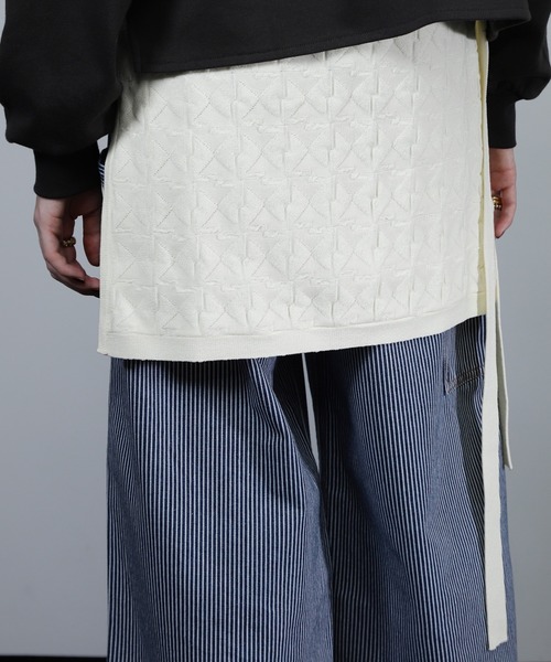 ROSE BUD(ローズバッド)の「【WEB・一部店舗限定】ジャカードラップスカート(スカート・レディース・ホワイト/ブラウン・ONE SIZE)」の13枚目の写真