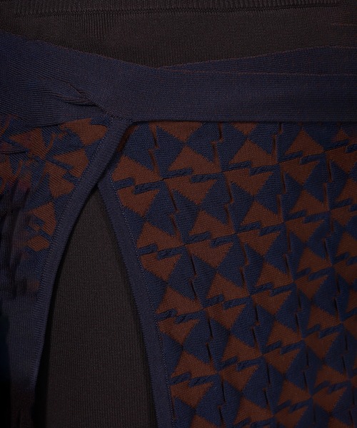 ROSE BUD(ローズバッド)の「【WEB・一部店舗限定】ジャカードラップスカート(スカート・レディース・ホワイト/ブラウン・ONE SIZE)」の22枚目の写真