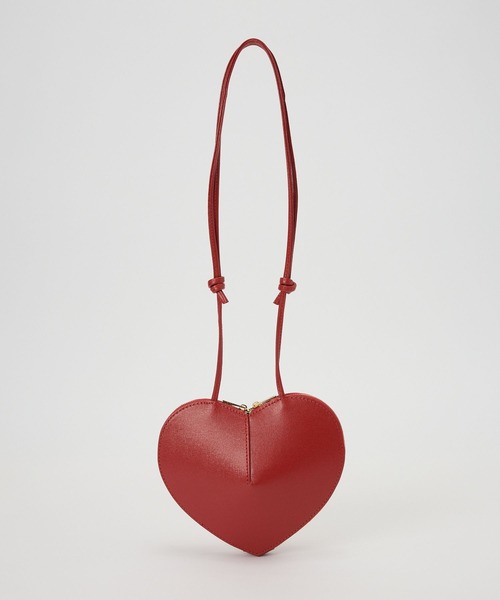 AULENTTI（オウレンティ）の「【AULENTTI】Heartショルダー（ショルダーバッグ・レディース・ブラック/レッド・フリー）」の11枚目の写真